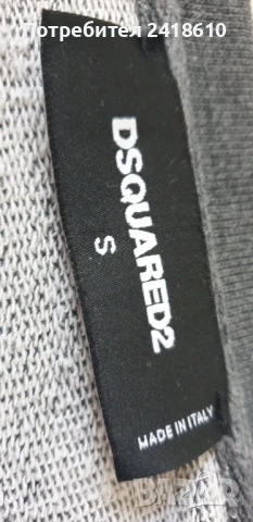 DSQUARED2 Cotton Made in Italy Mens Size S ОРИГИНАЛ! Мъжка Памучна Блуза!, снимка 14 - Блузи - 50497579