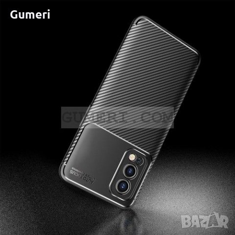 OnePlus Nord 2 5G - Противоударен Силиконов Гръб - Карбон, снимка 6 - Калъфи, кейсове - 35099476