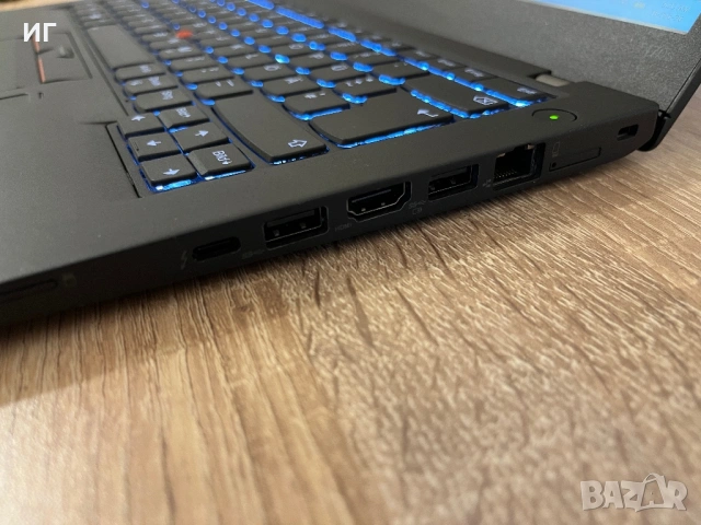 ПРОМО Lenovo Thinkpad T470s Intel Core i5/8GB DDR4/nVME/4G/Bluetooth/Type C/Windows 11 Pro/пръстов о, снимка 5 - Лаптопи за работа - 54324237