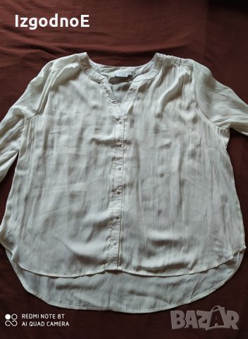 XXL/XXXL страхотна тънка бяла риза, снимка 1 - Ризи - 29135340