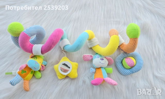 Играчка за детска количка спирала, снимка 10 - Плюшени играчки - 51490580