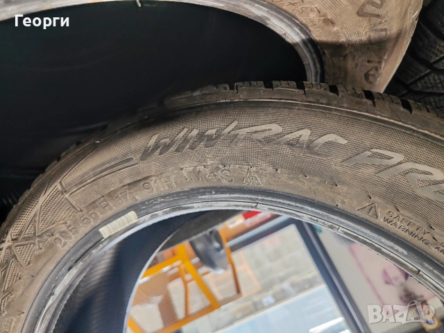2бр.зимни гуми 205/55/17 Semperit, снимка 7 - Гуми и джанти - 53210532