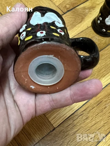 Керамични винтидж солничка пиперничка и захарничка от ГДР, снимка 7 - Декорация за дома - 50614394