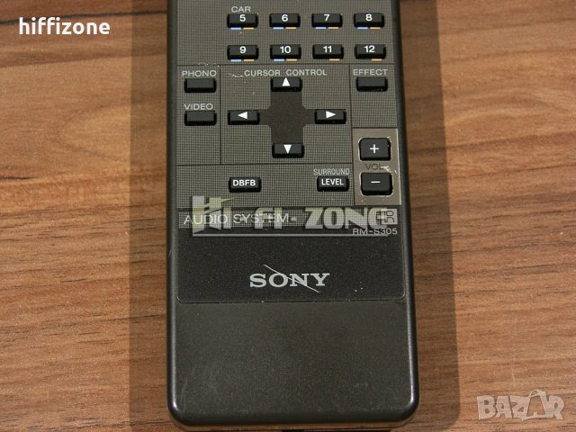 Дистанционно управление Sony rm-s305 /1, снимка 4 - Ресийвъри, усилватели, смесителни пултове - 36715063