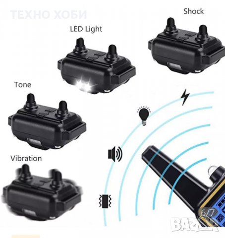 Електронен нашийник каишка с ток телетакт до 800 метра обхват водоустойчив, снимка 14 - За кучета - 37000758