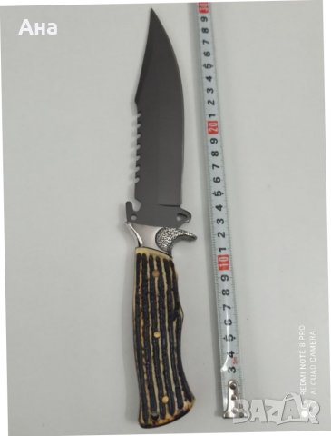 Ловен нож с фиксирано острие , снимка 3 - Ножове - 39197682