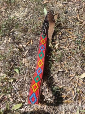 Продавам кожено колан за носия , снимка 3 - Колани - 42385951