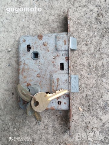Неупотребявана, Стара руска секретна брава + патрн + 3 ключа секретни