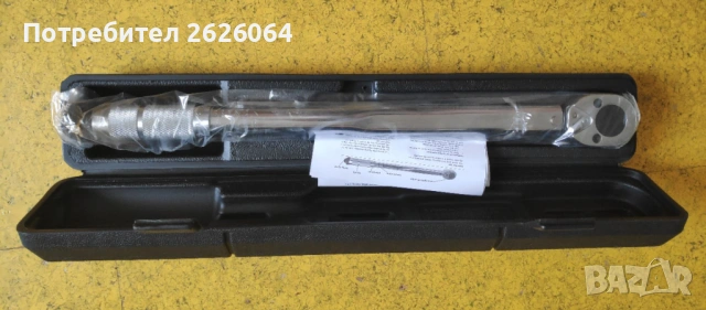 Микрометричен Динамометричен ключ 40-210 N-m, снимка 2 - Ключове - 53980320