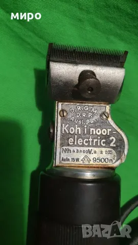 Машинка за подстригване Koh I noor-electric 2, снимка 3 - Нумизматика и бонистика - 47411573