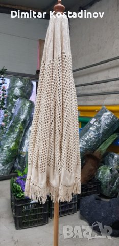 Плетен чадър за градина , плаж , ресторант или бийч бар, снимка 11 - Градински мебели, декорация  - 38627131