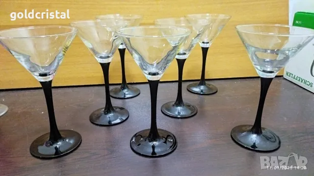  коктейлни чаши, снимка 5 - Антикварни и старинни предмети - 22536136