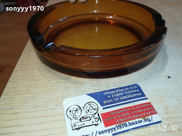 ГОЛЯМ МАСИВЕН ПЕПЕЛНИК 20СМ ОТ ГЕРМАНИЯ 0303241200, снимка 12 - Антикварни и старинни предмети - 44583121