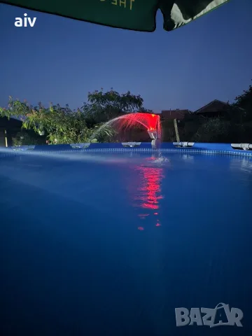 INTEX Разпръсквач за басейн с LED светлини - Multi-Color LED Pool Sprayer, снимка 2 - Басейни и аксесоари - 56203102