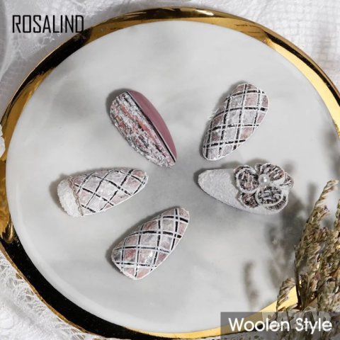 Uv & Led Rosalind Gypsum Gel / гипс релефен гел за декорация , снимка 3 - Продукти за маникюр - 34786349