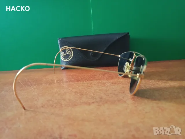 Ретро Слънчеви Очила Ray-Ban 100% Оригинални Внос от Англия, снимка 6 - Слънчеви и диоптрични очила - 55741796
