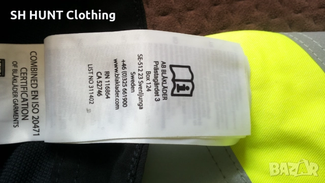 BLAKLADER 1541-1811 Stretch Shorts Work Wear размер 50 / L еластични работни къси панталони W3-21, снимка 16 - Панталони - 52027499