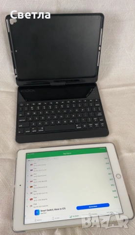 Apple iPad 5th generation,9.7",WiFi+Cellular 32GB и Bluetooth кейс/клавиатура Codi за него,6 в 1,360, снимка 8 - Таблети - 47555896