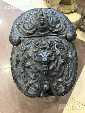 Стар бароков "мангал" / "кофа" за въглища. №8080, снимка 2 - Антикварни и старинни предмети - 54080156