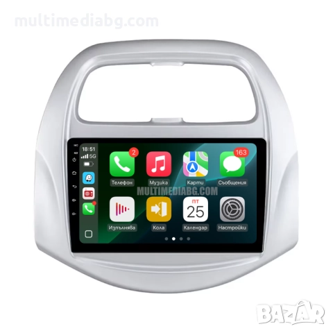 Chevrolet Spark/Daewoo Matiz 2018-2020 Мултимедия Навигация Android