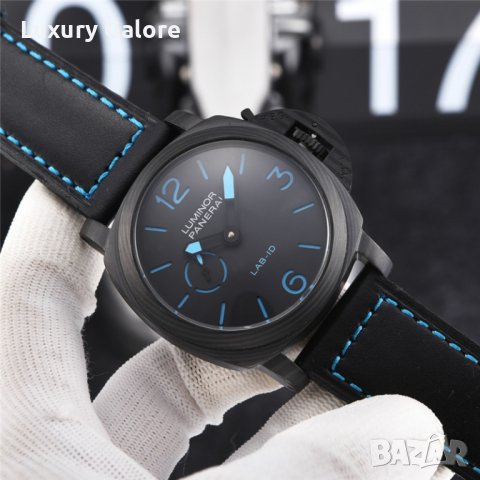 Мъжки часовник Panerai LAB-ID™ LUMINOR 1950 CARBOTECH™ с автоматичен механизъм, снимка 2 - Луксозни - 39045831