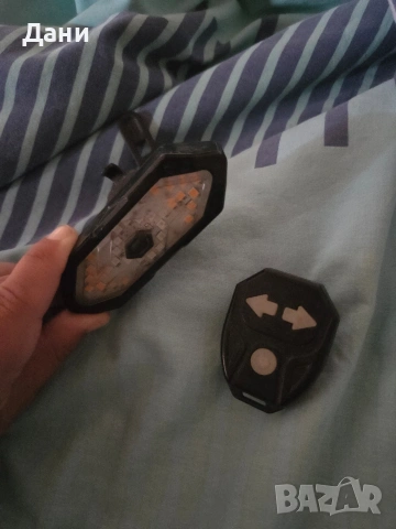 Стоп с мигачи за велосипед + дистанционно към тях