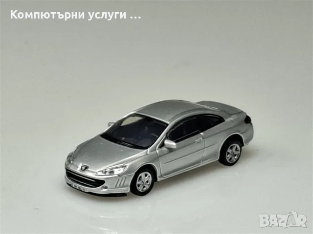 PEUGEOT 407 Coupe 2006 - мащаб 1:87 на Norev моделът е нов в кутия