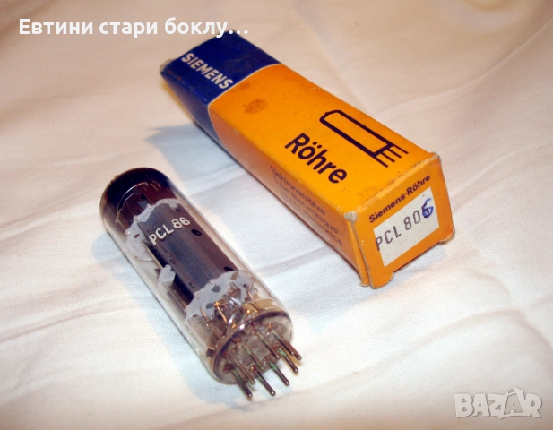 Радиолампа PCL 86, PCL 806
