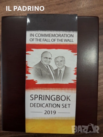 Спрингбок 2019 SPRINGBOK 30г от падането на Берлинската стена.Лимитиран тираж!!!!, снимка 2 - Нумизматика и бонистика - 54106060