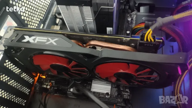 видеокарта XFX Radeon AMD RX570 8GB, снимка 2 - Видеокарти - 56262425
