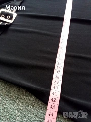 Промо!Черна рокля с катарама М - 10 лв, снимка 6 - Рокли - 33760913