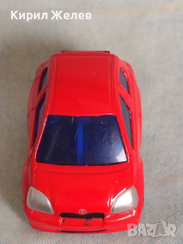 Метална количка TOYOTA YARIS MADE IN CHINA WELLY за КОЛЕКЦИЯ ДЕКОРАЦИЯ 37649, снимка 8 - Колекции - 40696582