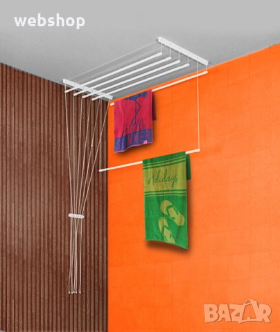 Качествен Таванен Простор/Простир: 5, 6, 7 бр. пръчки с дължина от 1 до 2.40 м, снимка 2 - Други стоки за дома - 35485785