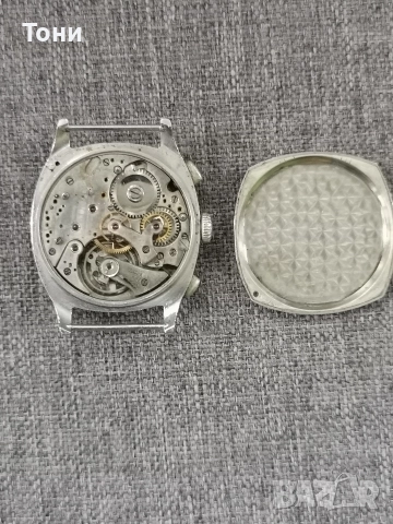 Minerva chronograf 1940г., снимка 8 - Антикварни и старинни предмети - 52898093