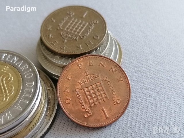Монета - Великобритания - 1 пени | 2000г., снимка 1 - Нумизматика и бонистика - 39468011