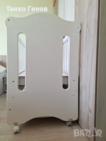 Кошара с колелца 6х120, бяла , снимка 2 - Кошарки - 54010062