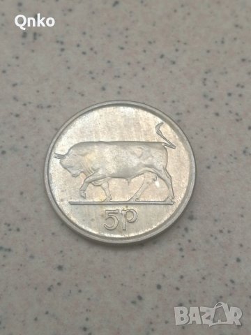 Ирландия, 5 пенса 1992, Великобритания, Англия, Европа, Америка, Азия, Африка