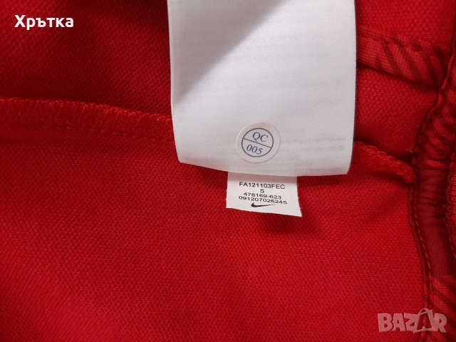 Nike Manchester United - Оригинално мъжко горнище размер S, снимка 12 - Спортни дрехи, екипи - 53927657