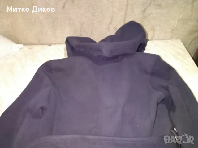 Палто марково на Андрюс Andrews размер 48 реално С основно вълна с качулка като ново, снимка 7 - Якета - 49227265