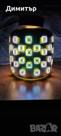 Полилей , пендел, лампа 3D 3Д