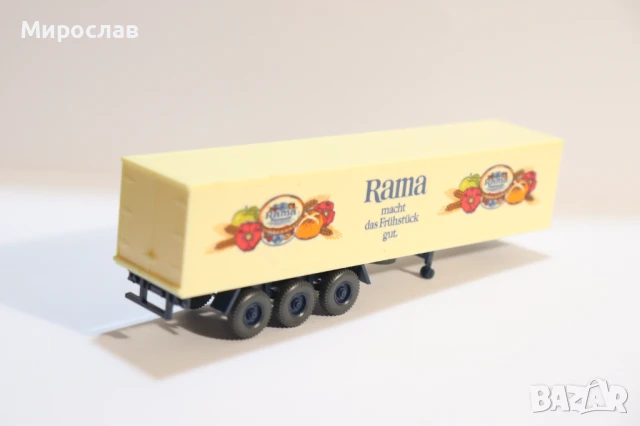 WIKING H0 1/87  РЕМАРКЕ ВЛЕКАЧ МОДЕЛ КАМИОН, снимка 4 - Колекции - 50823098