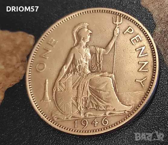 Монети Великобритания - 5 бр.› Крал Джордж VI (1939-1948)), снимка 7 - Нумизматика и бонистика - 46413220