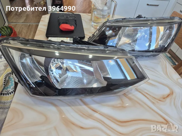 Кристални Оригинални Неразличими от нови фарове VALEO за Шкода ФАБИЯ Мк3 2014/2018г 