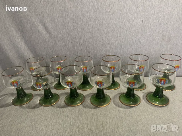 Комплект немски чаши за вино  , снимка 2 - Сервизи - 48422184