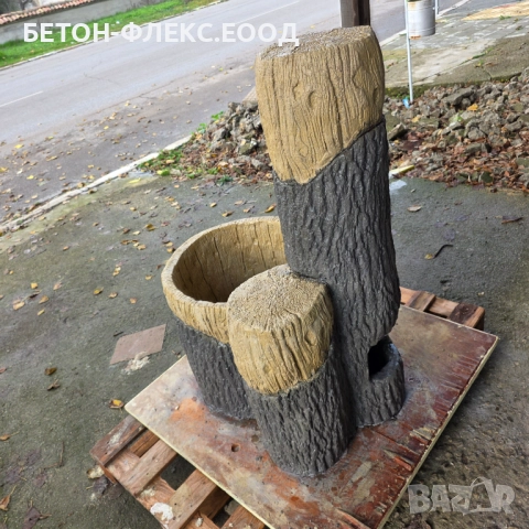 Чешма от Щампован бетон, снимка 4 - Градински мебели, декорация  - 52344591