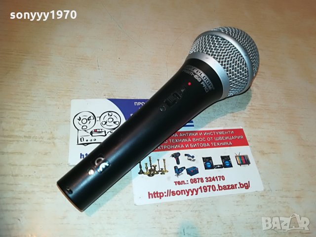 reloop rsm-i58 pro-profi microphone-внос швеция