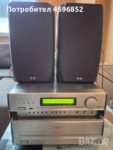 Denon+Elac , снимка 8 - Ресийвъри, усилватели, смесителни пултове - 54212521