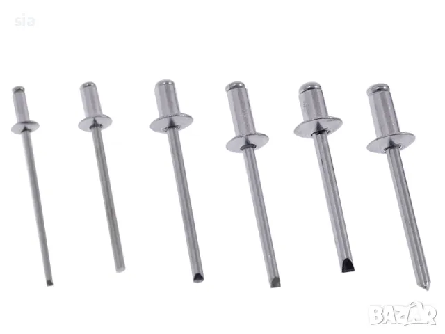 Алуминиеви нитове, поп нитове за нитачка, 400 бр., снимка 2 - Други инструменти - 49174512