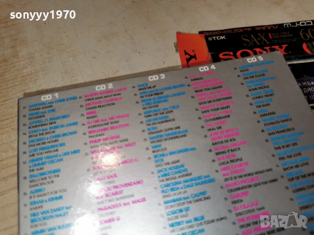 DANCEFLOOR ANTHOLOGY 5CD-ВНОС FRANCE 5 ДИСКА ЗА 45ЛВ КОЛЕДНО 1912251000, снимка 13 - CD дискове - 52845122