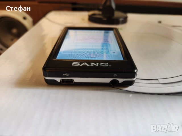 🔊 📢📣📯🔔 🎵 mp3 player Sang Работи нормално. Има зарядно., снимка 4 - MP3 и MP4 плеъри - 51982971
